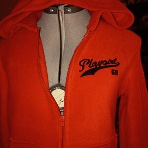 Blanket feel PLAYGIRL S hoodie